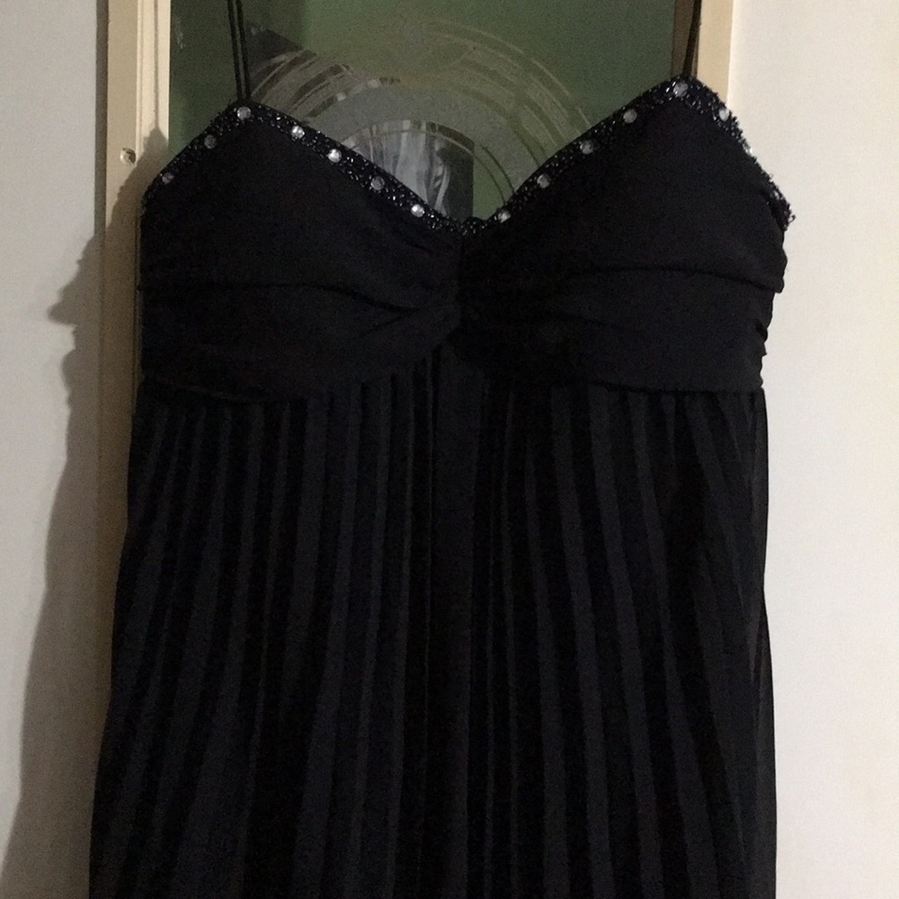 Black Dress with Embellishments